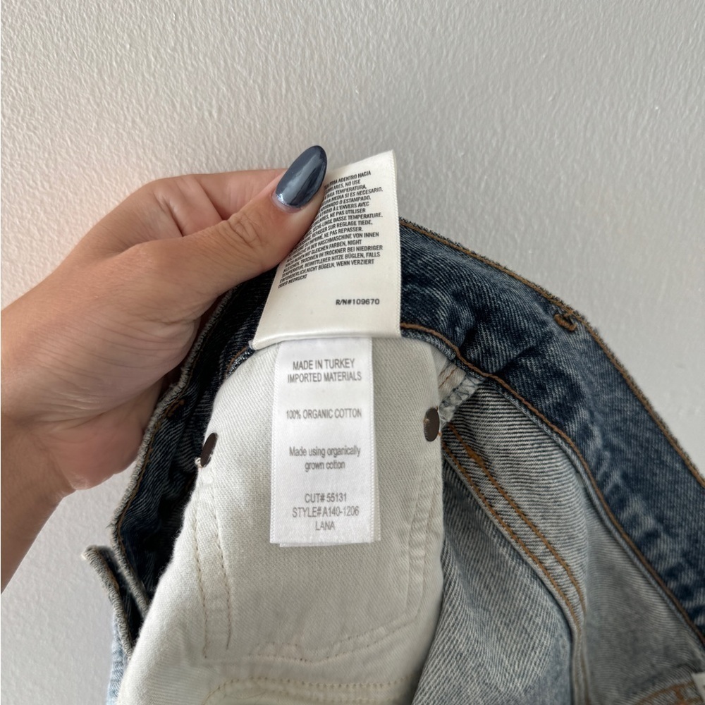AGOLDE Lana Ripped Jeans 26 - Picture 9 of 11